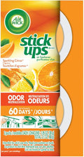 Air Wick 6233885826 Stick Ups Air Freshener, Sparkling Citrus, 2-Pk. - Quantity 12