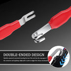 Electrical Disconnect Pliers for Cars with Terminal Removal Tool Kit,Sturdy Electrical Connector Pliers with Double Head/60° 