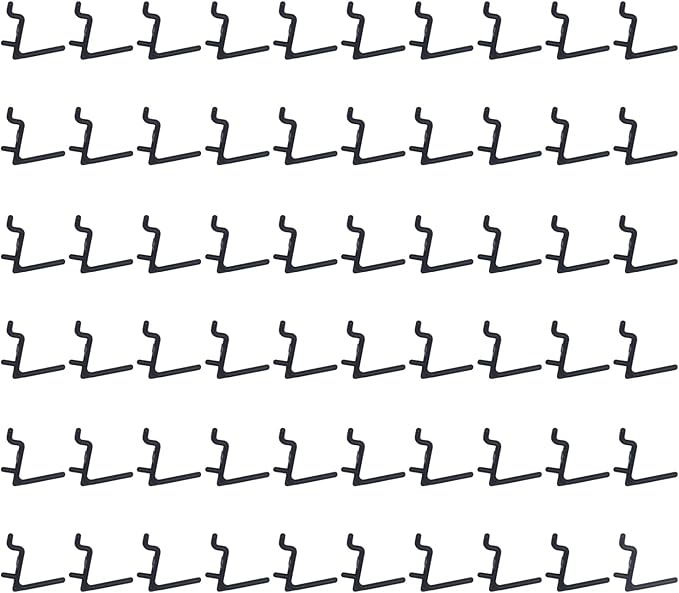 Colorstorm 200 PCS Mixed Styles Pegboard Hooks Assortment Kit Organizing Various Tools for Hanging Storage, Garage Wall Attac