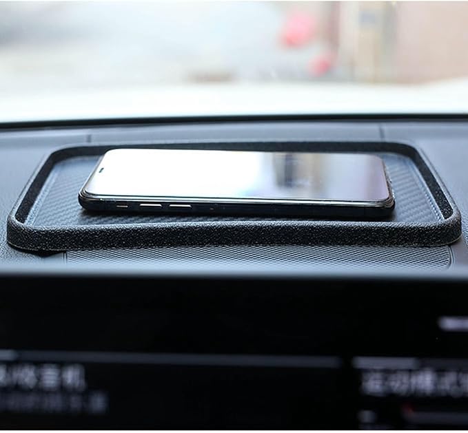 Aramox Dashboard Anti Slip Mat, Silicone Car Dash Phone Holder Mat, Foldable Tray for Keys Change, with Universal Compatibili