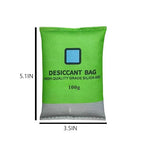 [5 Packs]100g Reusable Desiccant Packs for Storage  Moisture absorbers Bag, Desiccant Dehumidifier Bag,Dehumidifier for Home