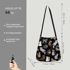 BeeGreen Reusable Grocery Shopping Bag -Travel Tote Bag - Foldable Compact Sturdy Bags