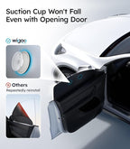 Wigoo 2026 Upgrade Tesla Model Y Juniper Side Window Sunshade [Ice-Crystal Cool, Suction No-Fall] Sun Block for Baby & Camping & Privacy Napping, 7PCS No Front Windshield for Model Y Juniper 2025-2026