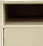 UnionBasic Document Organizer, 3-Drawer File Cabinet Document Storage Box, Office Desktop Filing Organizer, Seashell