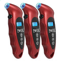 FOVAL Digital Tire Pressure Gauge 150 PSI for Car Truck Bicycle Instant Read with Backlit LCD and Non-Slip Grip (3)