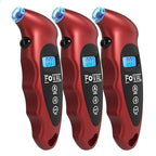 FOVAL Digital Tire Pressure Gauge 150 PSI for Car Truck Bicycle Instant Read with Backlit LCD and Non-Slip Grip (3)