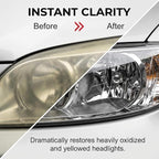 Professional Car Headlight Restoration Kit, Cleaning and Polishing Spray, Multifunctional Headlight Oxidation Remover, for Ve