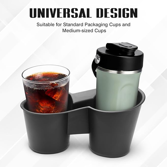 Autorder Car Cup Holder for Subaru Crosstrek 2024-2026 Accessories Water Cup Holders TPE Durable Cup Holder Insert for Crosstrek
