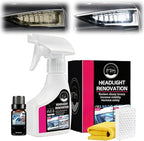 Automotive Headlamp Restoration Fluid Oxidized Kit, 2026 Car Headlight Cleaner and Restorer Coating Spray Kit, Headlight Restoration Kit for Foggy Yellowing Oxidation (2 Set)