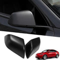 YHCDSEA Rearview Mirror Guard Cover for Tesla Model Y, Side Mirror Cover Exterior Accessories fit for Model Y 2024 2023 2022 2021 (Matt Black)