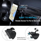Car Mount CD Slot Compatible with OnePlus 15/15R - Holder Cradle Swivel Dock Strong Grip
