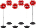 Zento Deals LED Flashing Stop Sign Parking Assistant for Garage- 7” Bright Red Stop Sign, Warning Car Stop Indicator Sensor for Vehicles, Adjustable Height, Premium Quality - 6