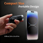 2-in-1 Window Glass Breaker Seatbelt Cutter, 2-Pack Emergency Keychain Car Escape Survival Tool, Safehammer for Land/Underwat