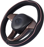 Mayco Bell Small Size Steering Wheel Cover Anti-Slip,Safety,Soft,Breathable,Durable,Full Surround,Comfortable Grip Microfiber