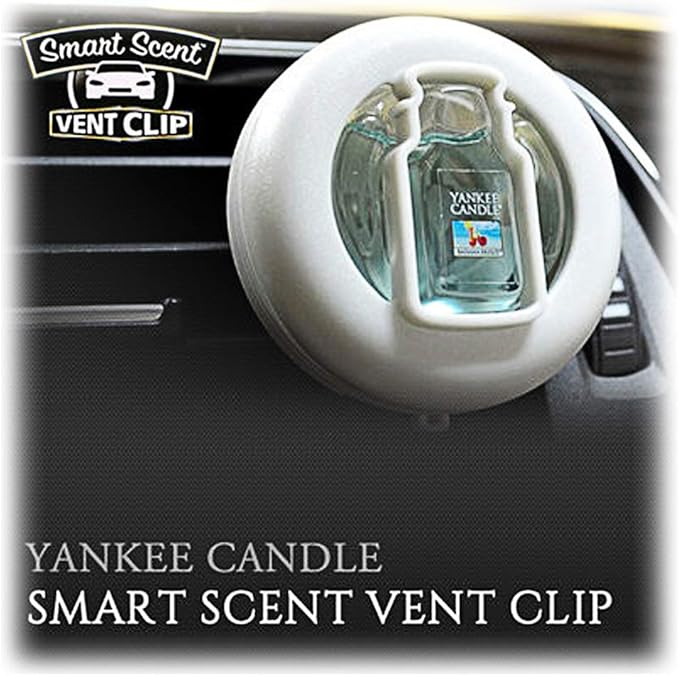 Yankee Candle Car Freshener Smart-Scent Vent Clips, 4-Pack (Lilac Blossoms)