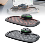 Multifunction Car Anti-Slip Mat, 2026 Upgraded Anti Slip Mat for Car Dashboard, 360° Rotatable Phone Holder Dashboard Pad wit