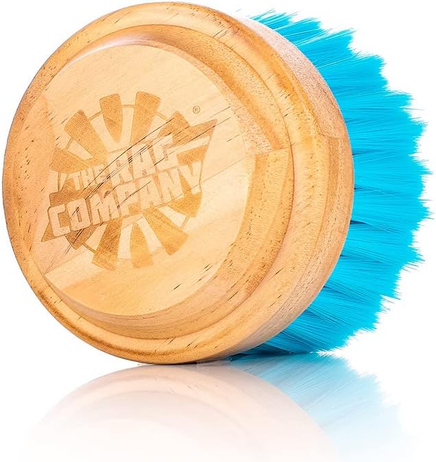 The Rag Company - Ultra Utility Brush - Car Wash Brush - Soft Nylon Bristles Perfect as an Interior, Wheel, or Tire Rim Clean