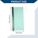 Car Window Tint Film Window Privacy Film Car Carbon 2PLY PET 9.84 ft x 19.69 Inch 1 Pc Green VLT 65% IRR 15% UVR 47%