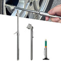 2 Pcs Dual Head Tire Pressure Gauge Heavy Duty Truck Tire Air Gauge 10-150PSI,10-120PSI with Tread Depth Gauge Pencil Tire