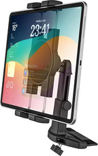 GDZN Tablet Mount for Car CD Slot - [Height Adjustable] Upgraded Car CD Player Tablet Holder with Telescopic Arm Compatible with iPad Pro 12.9 Air Mini,Galaxy Tab, Z Fold, 4.7-13'' Device