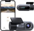 Dash Cam WiFi FHD 1080P Car Camera, Front Dash Camera for Cars, Mini Dashcams for Cars with Night Vision, 24 Hours Parking Mo