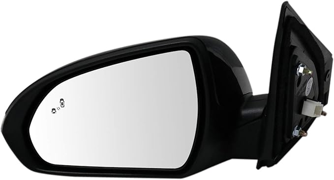 TRQ Driver & Passenger Side Power Heated Memory Mirror Set Paint to Match with Turn Signal Blind Spot Compatible with 2017-20