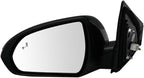 TRQ Driver & Passenger Side Power Heated Memory Mirror Set Paint to Match with Turn Signal Blind Spot Compatible with 2017-20