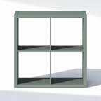 Furinno Cubic Closet Organizers and Storage, 4-Cube Closet Organizer, Open Shelf Closet Storage, Extra Thick Frame for Wardro