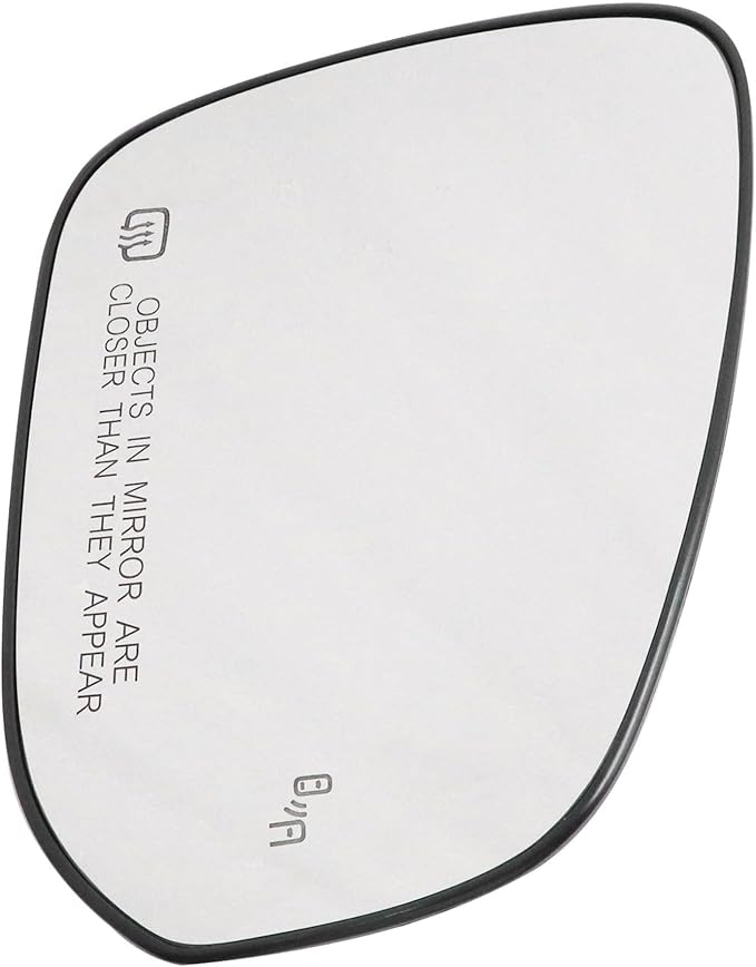 GXARTS Right Passenger Side Mirror Glass Heat Blind Spot 89731-0E371 Compatible With Toyota Highlander 2020 2021 2022 2023 2024