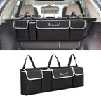 Car Trunk Organizer and Storage, Backseat Hanging Organizer for SUV, Truck, MPV, Waterproof, Collapsible Cargo Storage Bag