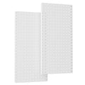 TORACK 2-Pack 12x24 inch Metal Pegboard Panels for Garage Wall, Tool Storage Pegboard for Workbench, Workshop, Tools Organize