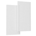 TORACK 2-Pack 12x24 inch Metal Pegboard Panels for Garage Wall, Tool Storage Pegboard for Workbench, Workshop, Tools Organize