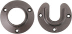 Knape & Vogt Closet Pro Heavy Duty Closet Pole Sockets, Compatible with KV Products Only, CD-0010-BRZ, Bronze
