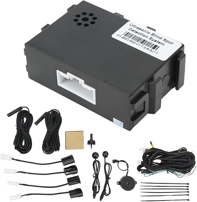 Blind Spot Lane Change Assist, Processing System Algorithm Car Blind Spot Monitoring System for Vehicle