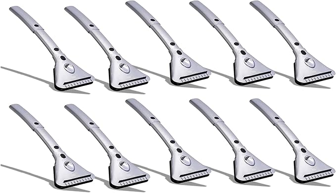 ZONETECH Heated Car Window Ice/Snow Scraper Extendable Auto Windshield Heated Scraper with LED Light,12V Electric Scraper Heating, 10-Pack Car Ice Scraper & Snow Removal Tool Stocking Stuffer