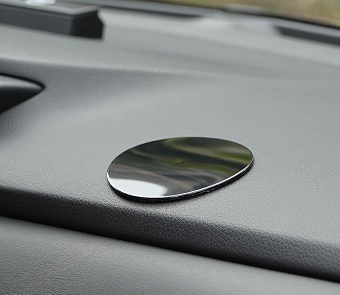 Dashboard Pad Mounting Disk for Suction Cup Phone Mount & GPS & Dashboard Camera 3.25" L Heat-Resistant Suitable for Curved Surface Textures and Flat Surfaces,2-Piece Set