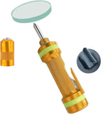 2-in-1 Window Breaker Seatbelt Cutter, Car Window Breaker Tool, Metal Glass Breaker - Extended Tungsten Steel Hammer Tip, Can