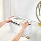 ProCase 5 Layers Stackable Jewelry Tray Box, Stackers Jewelry Trays for Dresser Drawer Storage, Jewelry Organizer Case with L