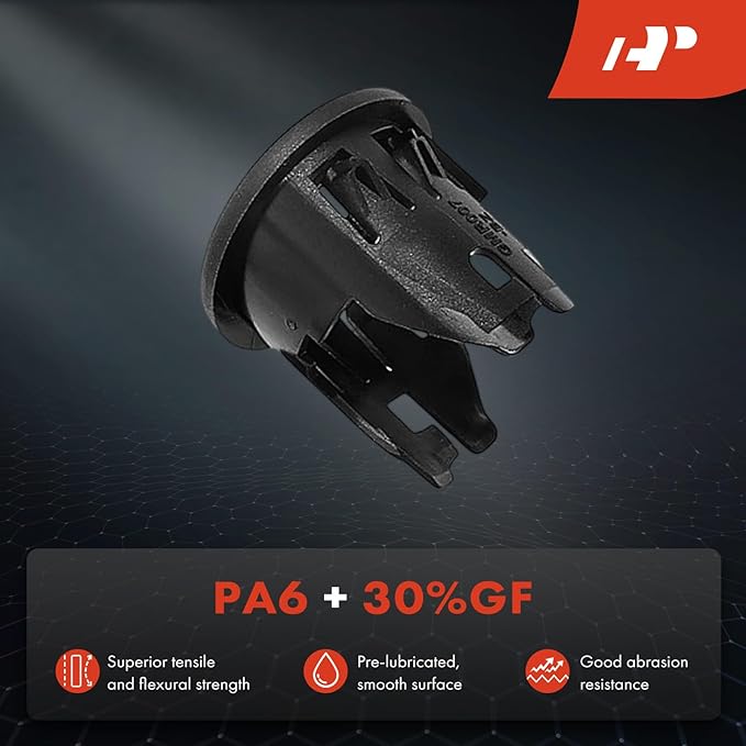 A-Premium 4-PC Rear Inner & Outer Parking Assist Sensor Retainer Bezels Compatible with Chevrolet and GMC Models - Silverado 
