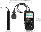 OBD2 Scanner,V880 Check Engine Light Code Reader for Cars and Trucks with Reset,Live Data,I/M Smog Test, Scan Tool Diagnostic