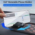 Multifunction Car Anti-Slip Mat, Car Dashboard Mobile Phone Holder, Rotating Anti Slip Mat Auto Phone Holder with Temporary P
