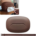 Car Tissue Holder,Silicone Tissue Box Cover with Adjustable Strap,Car Tissue Box Organizer for Backseat, Center Console and Sun Visor(7.4 * 5.1 * 2.5in)