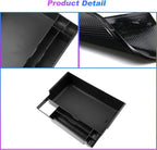 SXCY for 2023 2024 2025 2026 Ford Explorer Center Console Organizer for Ford Explorer 2020-2026 Accessories for 2023-2026 FordExplorer Console Organizer 2025 2026 Explorer Accessories(Black)