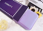 LANDICI Small Jewelry Box for Women Girls, PU Leather Travel Jewelry Case, Portable Jewelry Organizer Storage Holder Display 