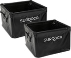 SURDOCA Fully Waterproof Car Trunk Organizer, Foldable Truck Organizer, Multifunctional Collapsible Car Storage Bag, Anti-Mud