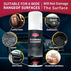 2Pcs Multi-Purpose Foam Cleaner for Car Interior Upholstery Cleaner Foam for Seats,Carpets, Dashboard, Mats, Leather, Vinyl, 