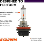 SYLVANIA - H11 XtraVision - High Performance Halogen Headlight Bulb, High Beam, Low Beam and Fog Replacement Bulb (Contains 1