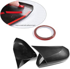 Car Ox Horn Side Rearview Mirror Cover Wing Mirror Protect Decorate Covers Auto Exterior Decoration Accessories for Toyota Camry 2018 2019 2020 2021 2022 2023 2024 2025(Carbon Fiber Color)