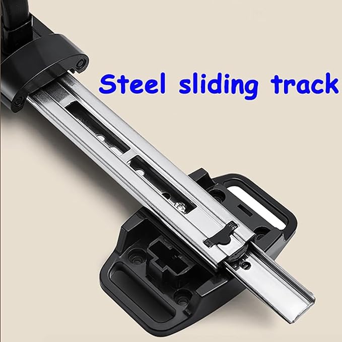Pull Out Clothes Rail Extendable Pull Out Closet Rod - Wardrobe Pull-Out Trousers Rack, Adjustable 25-46 Cm Clothes Rail Ward