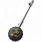 Semi Truck Digital Tire Pressure Gauge 200 PSI with LCD Color Screen, Heavy Duty Dual Head Chuck Tire Guage, ANSI B40.1 Certified - for Semi Trucks, Trucks, Cars, SUVs
